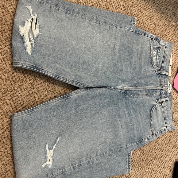NWT Agolde 90s mid rise loose fit in captured size 25 - Picture 4 of 4